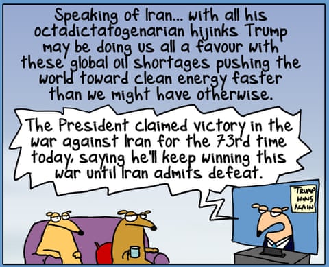 Cartoon by First Dog on the Moon titled Trump Climate Something Something Pool, panel 4