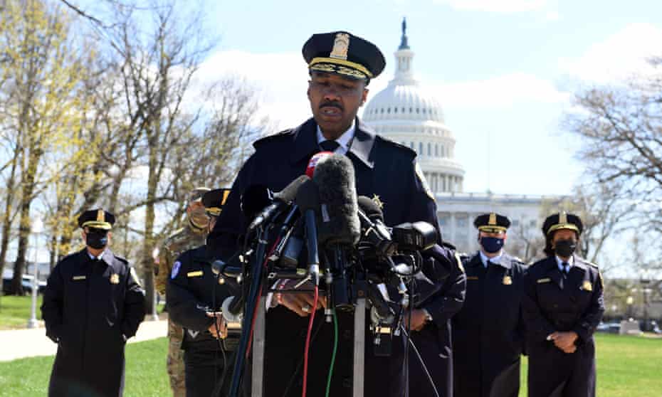 Washington metropolitan police chief Robert Contee. The group posted screenshots of the data it held, including what look like disciplinary files of police officers.