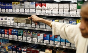 Under the EU directive, all tobacco packaging will be uniformly green with large images showing the harmful effects of smoking
