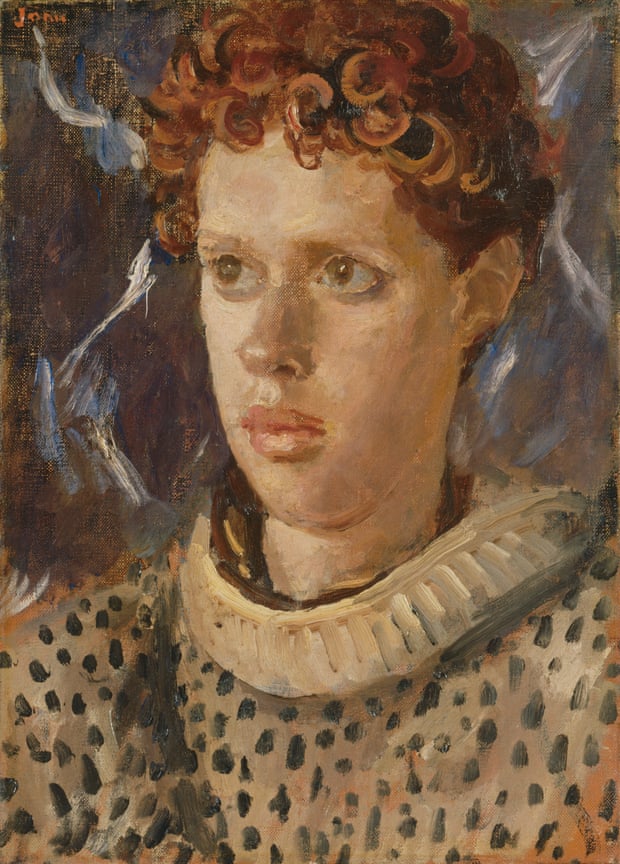 A full view of the NPG’s Dylan Thomas portrait
