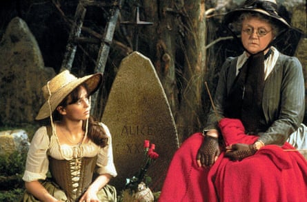 Exploding head … Sarah Patterson and Angela Lansbury in The Company of Wolves.