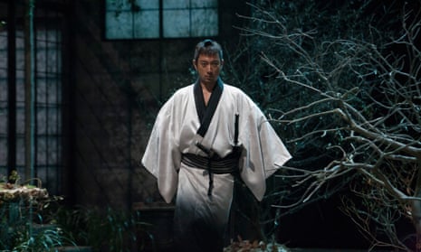 Ebizô Ichikawa in the play within the film Over Your Dead Body.