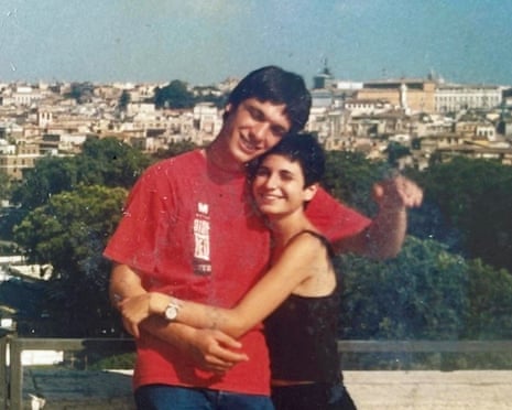 Giacomo and Bruna, pictured in Rome as teenagers