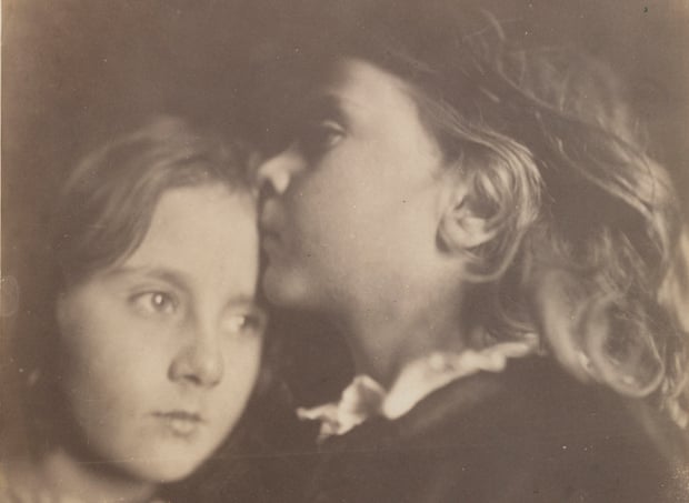 Ernest and Maggie, c.1864, by Julia Margaret Cameron, on the move to the V&A.