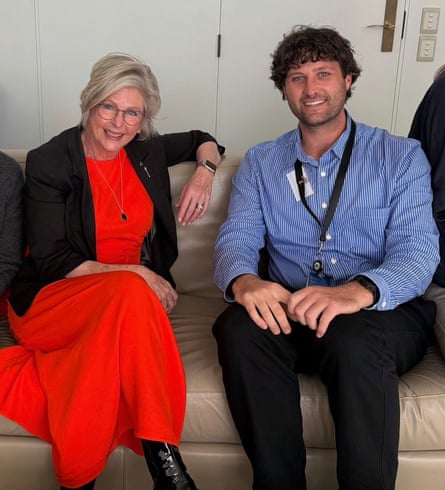 Helen Haines and Tim Berenyi