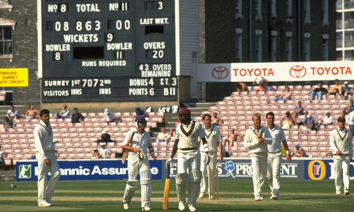Year Of The Batsman When The Sun Shone And The Runs Flowed In 1990 Cricket The Guardian
