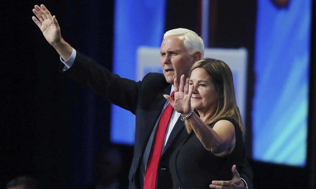 Mike Pence heckled with chants of 'traitor!' at conservative Christian conference – live | US news | The Guardian