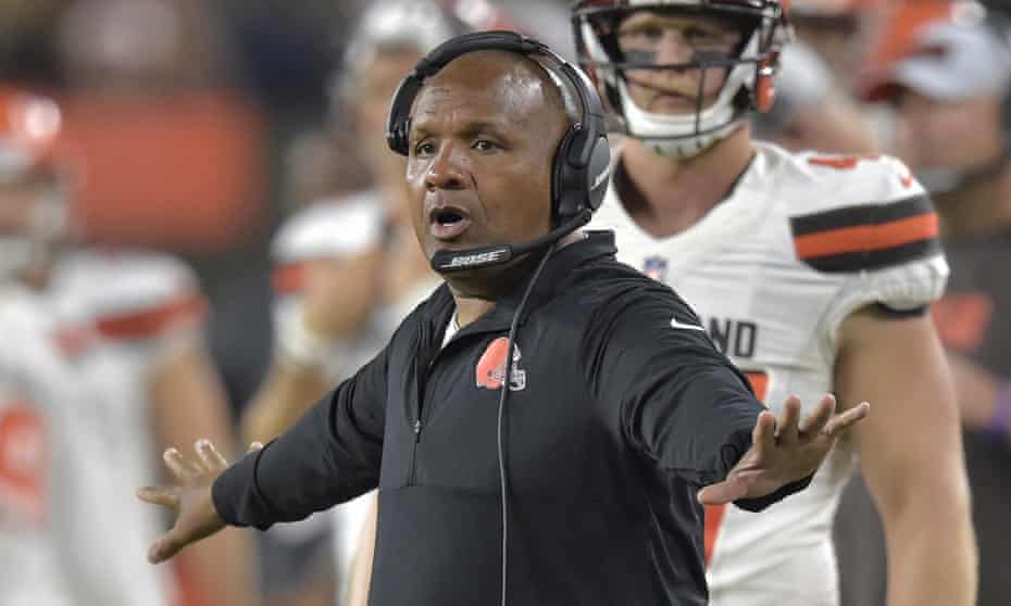 Hue Jackson is now coaching in college football