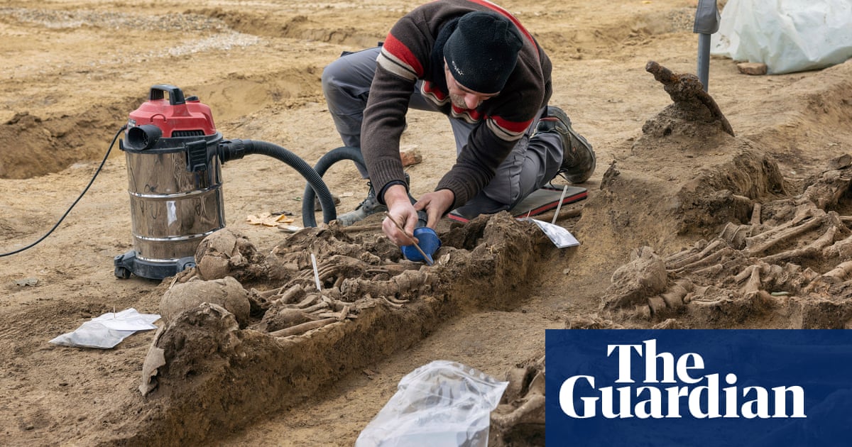 Roman-era battlefield mass grave discovered under Vienna football pitch
