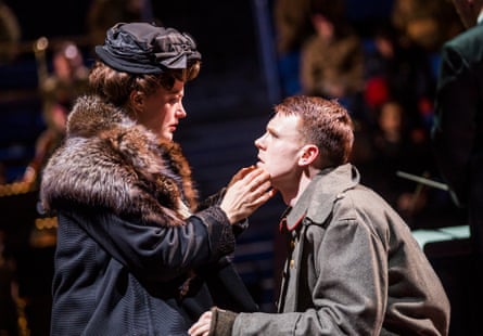 Máire Flavin and Rupert Charlesworth in Silent Night.