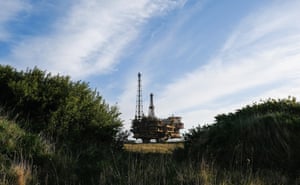 Hartlepool, England The decommissioned Brent Delta Topside oil platform