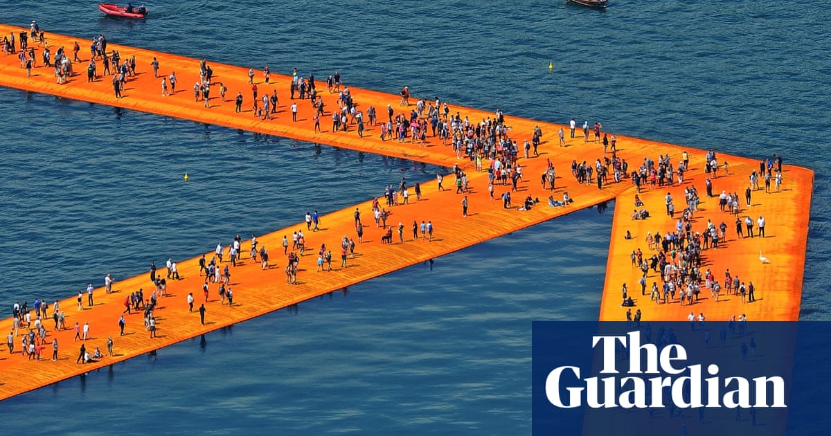 Walking On Water The Floating Piers In Pictures Art And Design The Guardian