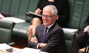 Malcolm Turnbull during question time on Wednesday.