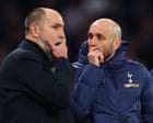 Spurs coach Saltor confident team will stay up despite Forest rout – video
