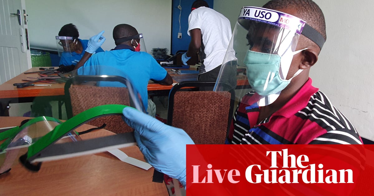 Coronavirus live news: UK says EU vaccine threat ‘needs explaining’; Tanzania president dies