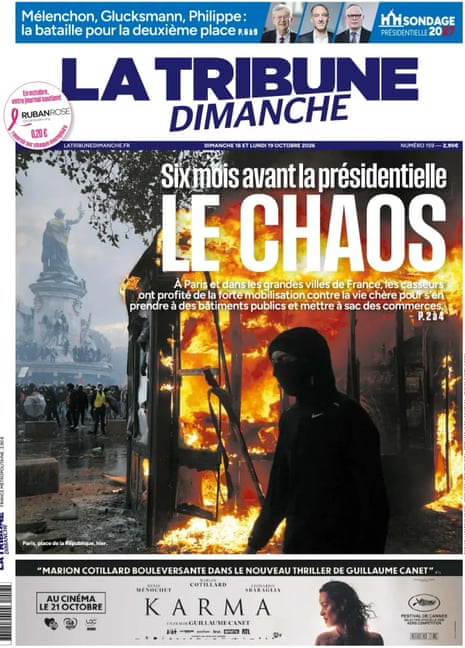 La Tribune Dimanche on 18 October