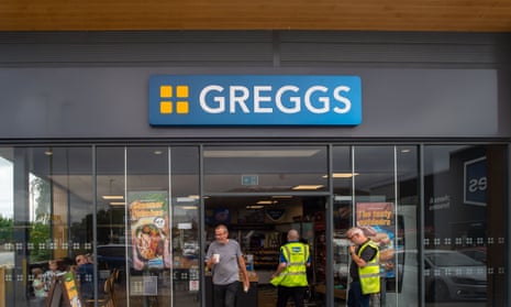 A Greggs story in Staines-upon-Thames, Surrey.