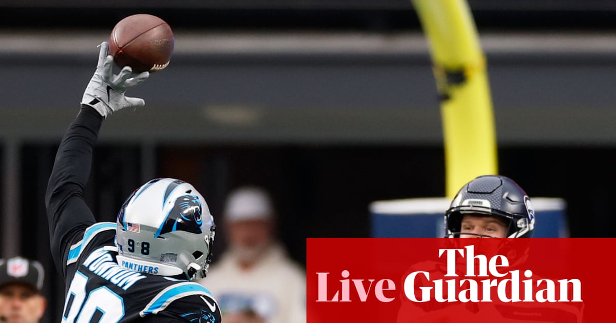 Panthers v Seahawks, Browns v Steelers and more: NFL gameweek 17 – live
