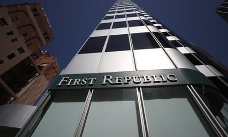 First Republic Bank office in San Francisco, California. 
