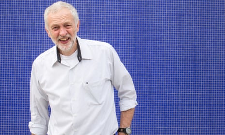 A rare smile from the self-proclaimed ‘parsimonious MP’ Jeremy Corbyn.