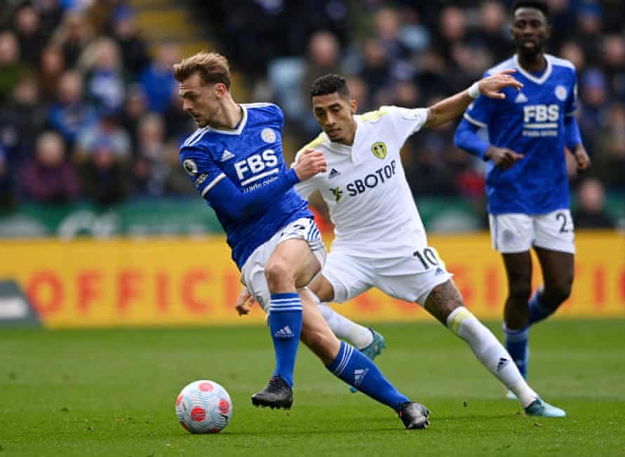 Kiernan Dewsbury-Hall put in another all-action display against Leeds.