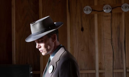 Cillian Murphy as Oppenheimer.