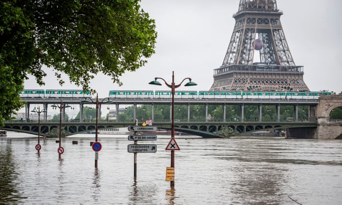 Paris floods: 'There's something terrifying about it' | Paris | The Guardian