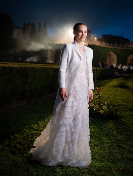 Natalie Portman at the Dior Cruise 2026 show.