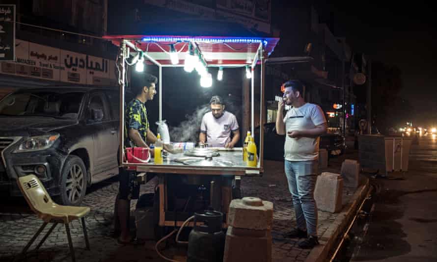 Baghdad street food: a Labi Labi stall