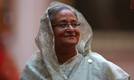 Prime minister of Bangladesh Sheikh Hasina, Saddiq’s aunt.