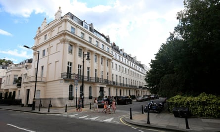 Eaton Square in central London is the jewel of the 300-year-old Grosvenor estate.