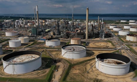 The Fawley oil refinery near Southampton owned by Esso Petroleum Company is the largest in Britain.