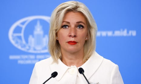 Russian foreign ministry’s spokesperson, Maria Zakharova