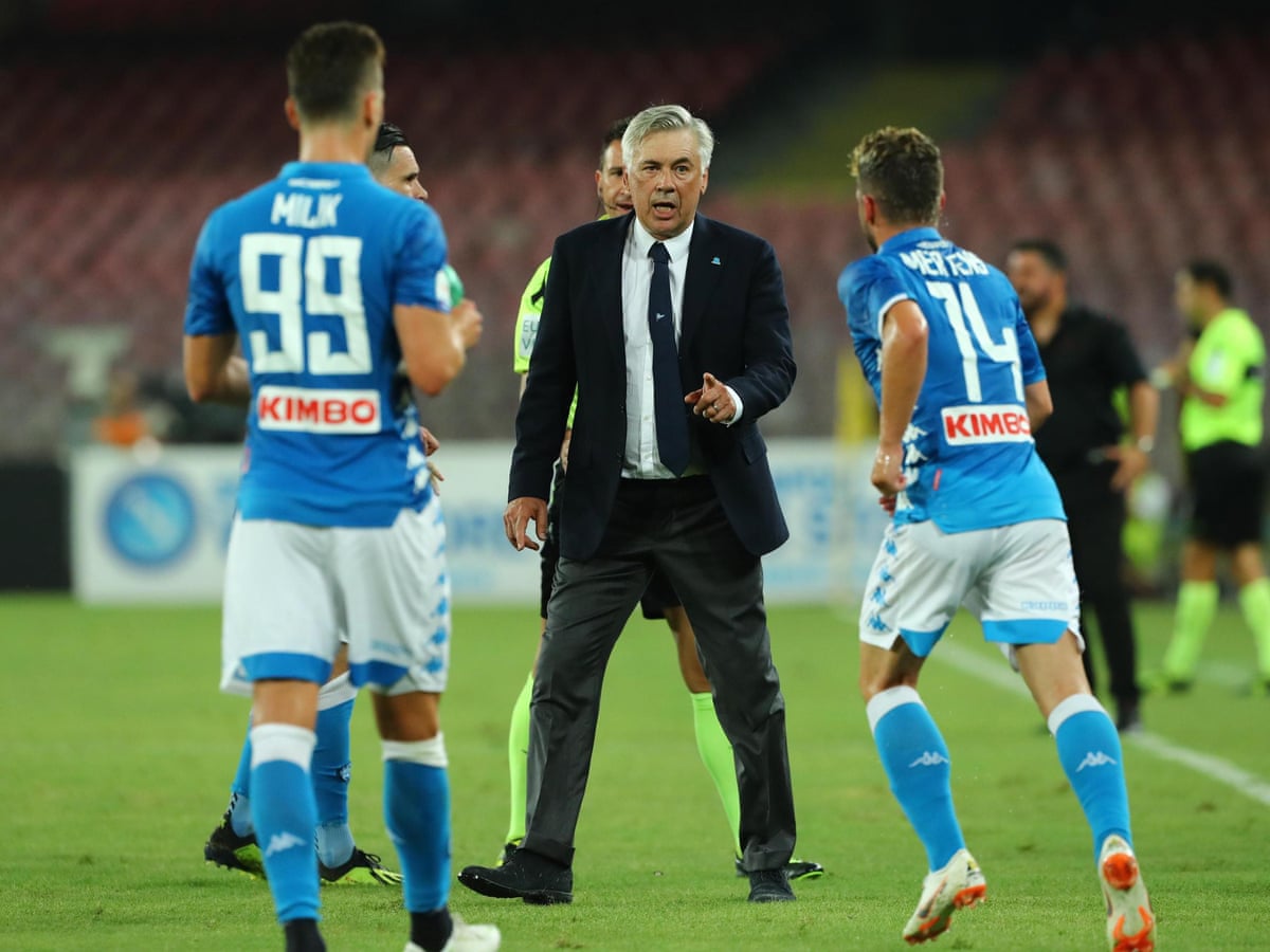 Carlo Ancelotti Has All The Pieces In Place Now Napoli Seek Silverware Football The Guardian
