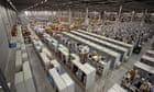 Amazon accused of treating UK warehouse staff like robots