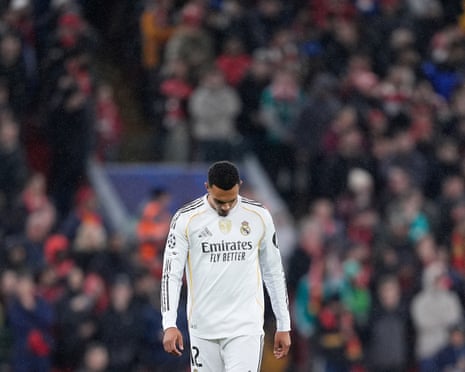 Alexander-Arnold struggles in Madrid, England squad exclusion. Alexander-Arnold struggles in Madrid, England squad exclusion.