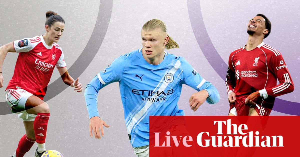 Manchester City and Spurs face vital games; Premier League and WSL news matchday live