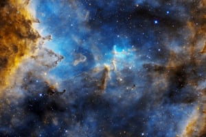 Swirling nebula