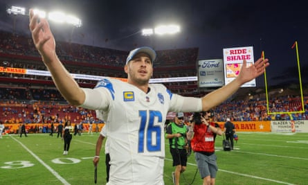 Jared Goff won the battle of the No 1 picks on Sunday