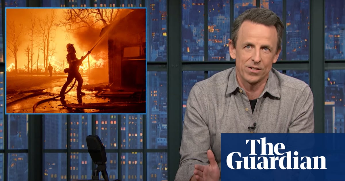 Seth Meyers sobre la respuesta de Trump a los incendios en Los Ángeles: “¿Cómo hace este tipo para convertir todo en la Tierra en algo sobre él?” | Resumen de la televisión nocturna Seth Meyers sobre la respuesta de Trump a los incendios en Los Ángeles: “¿Cómo hace este tipo para convertir todo en la Tierra en algo sobre él?” | Resumen de la televisión nocturna