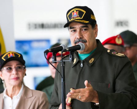 Nicolás Maduro speaks astatine a subject arena successful La Guaira