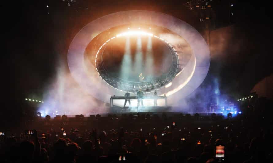 Steve Angello, Axwell, and Sebastian Ingrosso of Swedish House Mafia