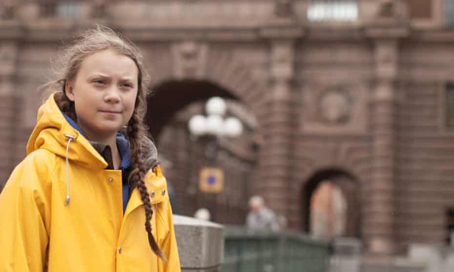 Greta Thunberg ‘Only people like me dare ask tough questions on