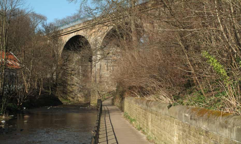 The Water of Leith at Coltbridge, Edinburgh.