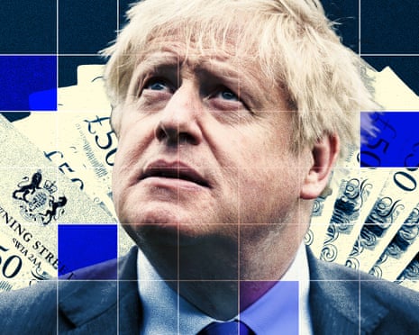 Boris Johnson and £50 notes