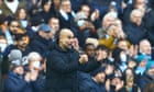 City players’ dedication to winning is more valuable than title, says Guardiola