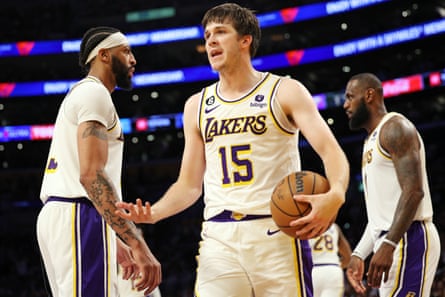 Reeves reacts after a play during the fourth quarter against the Denver Nuggets in Game 3 of the Western Conference Finals last year.