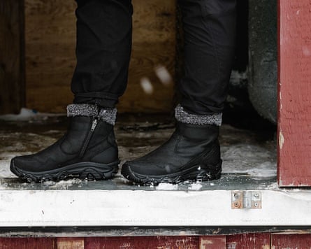 Merrell, Women’s Coldpack 3 Thermo Mid Zip waterproof walking boots.