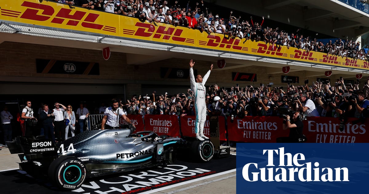 How Lewis Hamilton won his sixth F1 title – in pictures