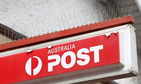 Australia post sign